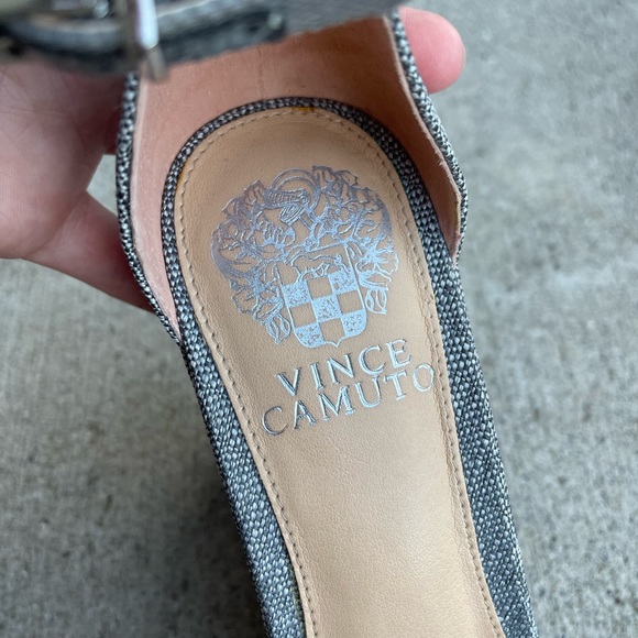 Vince Camuto Denim Wedges - Picture 4 of 5